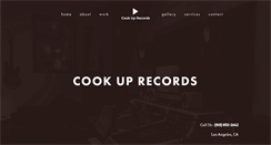 Desktop Screenshot of cookuprecords.com